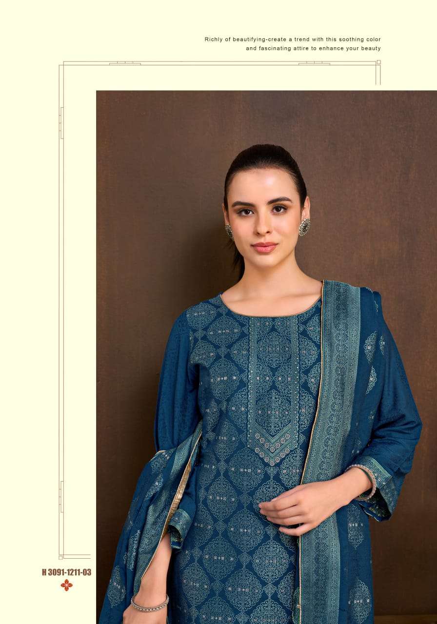 ALOK SUIT HUM SAFAR VOL 6 MALSIN JACQUARD PRINT SALWAR KAMEEZ MATERIAL WHOLESALER ALOK SUIT HUM SAFAR VOL 6 MALSIN JACQUARD PRINT SALWAR KAMEEZ MATERIAL WHOLESALER